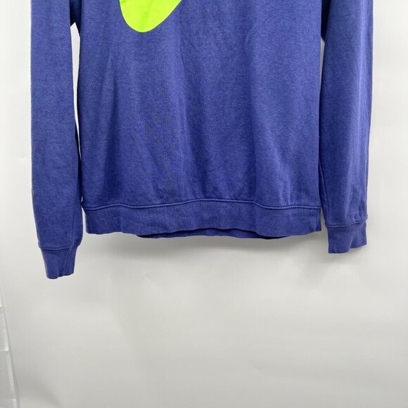 Nike Women's Lightweight Sweatshirt Purple/Neon Size Medium - Picture 5 of 9